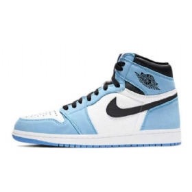 Nike Air Jordan 1 High Tops Og Sko Herre Blå