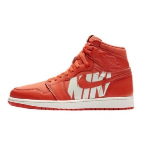 Nike Air Jordan 1 High Tops Og Vintage Sko Herre Korall
