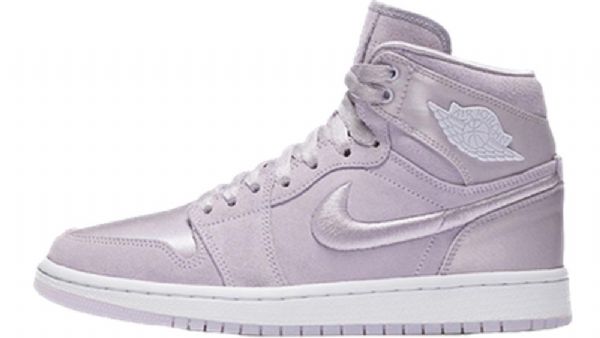 Nike Air Jordan 1 High Tops Pastel Pack Grape Sko Herre Lilla
