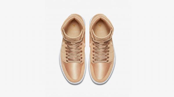 Nike Air Jordan 1 High Tops Pastel Pack Peach Sko Herre Brune