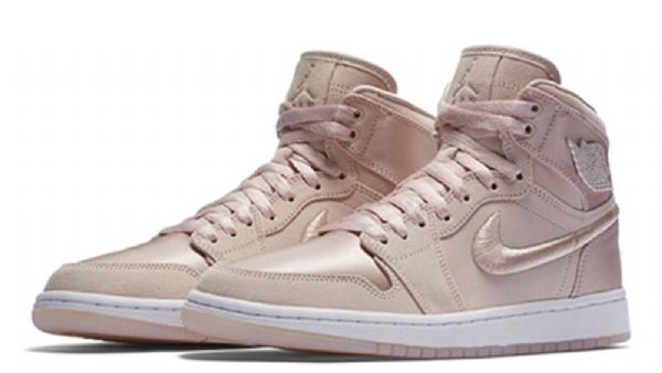 Nike Air Jordan 1 High Tops Pastel Pack Silt Sko Herre Rød