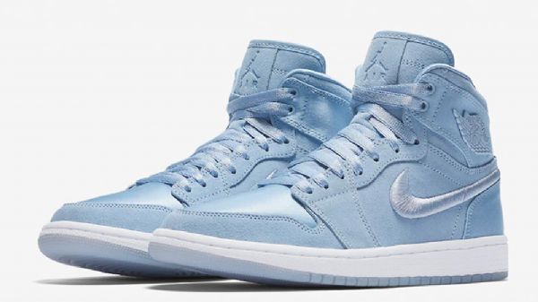 Nike Air Jordan 1 High Tops Pastel Pack Sko Herre Blå