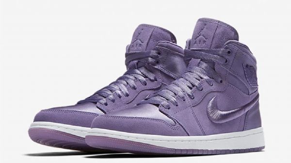 Nike Air Jordan 1 High Tops Pastel Pack Sko Herre Lilla