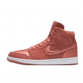 Nike Air Jordan 1 High Tops Pastel Pack Sun Blush Sko Dame Rosa