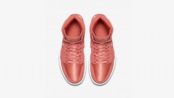 Nike Air Jordan 1 High Tops Pastel Pack Sun Blush Sko Dame Rosa