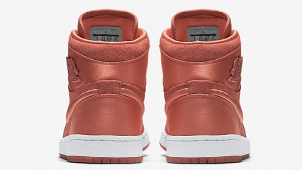 Nike Air Jordan 1 High Tops Pastel Pack Sun Blush Sko Dame Rosa