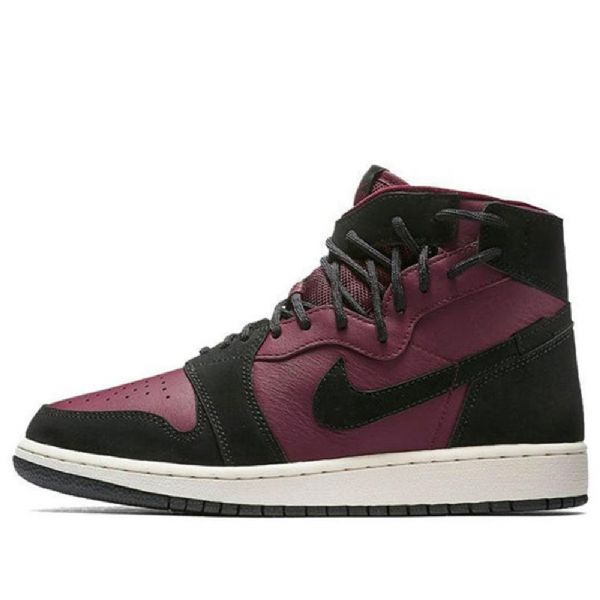 Nike Air Jordan 1 High Tops Rebel Xx Retro Basketball Shoes Dame Burgunder