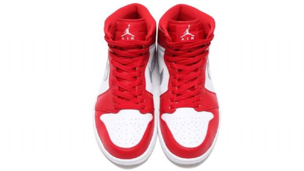 Nike Air Jordan 1 High Tops Sko Herre Rød