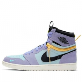 Nike Air Jordan 1 High Tops Switch Retro Basketball Shoes Herre Lilla