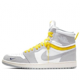Nike Air Jordan 1 High Tops Switch Retro Basketball Shoes Herre Lyse Grå