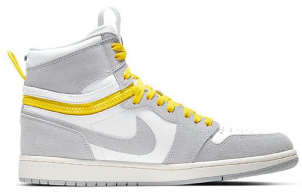 Nike Air Jordan 1 High Tops Switch Retro Basketball Shoes Herre Lyse Grå