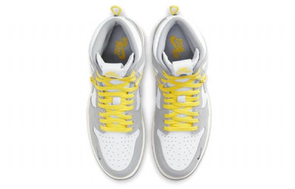 Nike Air Jordan 1 High Tops Switch Retro Basketball Shoes Herre Lyse Grå