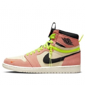 Nike Air Jordan 1 High Tops Switch Retro Basketball Shoes Herre Rosa