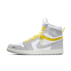 Nike Air Jordan 1 High Tops Switch Sko Herre Lyse Grå