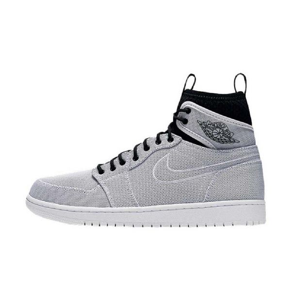 Nike Air Jordan 1 High Tops Ultra Sko Herre Hvite