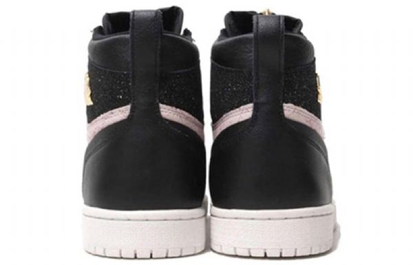 Nike Air Jordan 1 High Tops Zip Retro Basketball Shoes Dame Rød