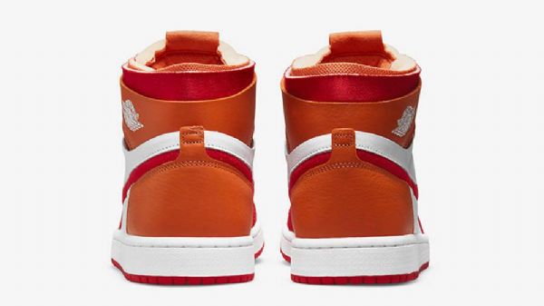 Nike Air Jordan 1 High Tops Zoom cmft Fire Curry Sko Dame Oransje Rød