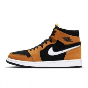 Nike Air Jordan 1 High Tops Zoom cmft Monarch Sko Dame Svarte Brune