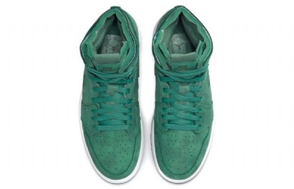 Nike Air Jordan Air 1 High Tops Zoom Komfort Retro Basketball Shoes Dame Grønn
