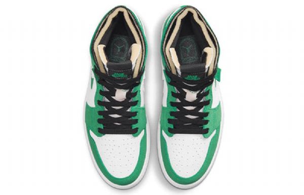 Nike Air Jordan 1 High Tops Zoom Komfort Retro Basketball Shoes Dame Grønn