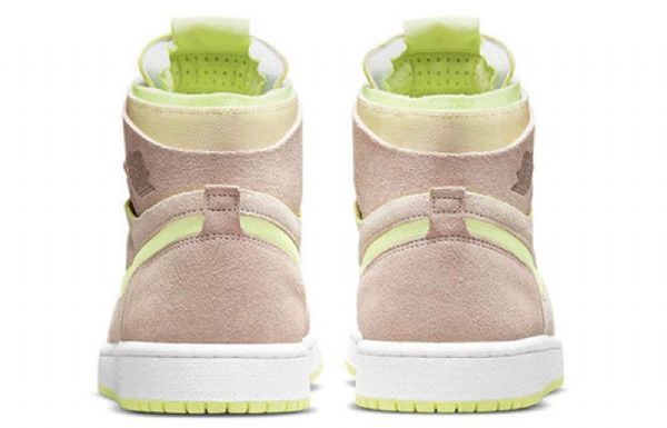 Nike Air Jordan 1 High Tops Zoom Komfort Retro Basketball Shoes Dame Khaki Grønn