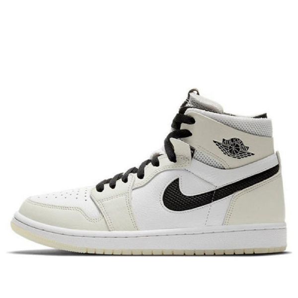 Nike Air Jordan 1 High Tops Zoom Komfort Retro Basketball Shoes Dame Lyse Khaki