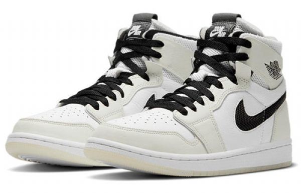 Nike Air Jordan 1 High Tops Zoom Komfort Retro Basketball Shoes Dame Lyse Khaki