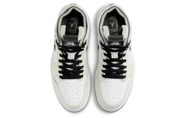 Nike Air Jordan 1 High Tops Zoom Komfort Retro Basketball Shoes Dame Lyse Khaki