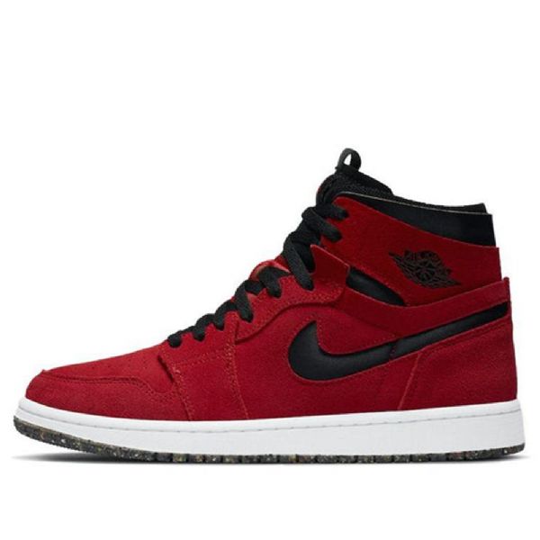Nike Air Jordan 1 High Tops Zoom Komfort Retro Basketball Shoes Herre Rød