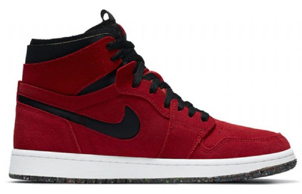 Nike Air Jordan 1 High Tops Zoom Komfort Retro Basketball Shoes Herre Rød