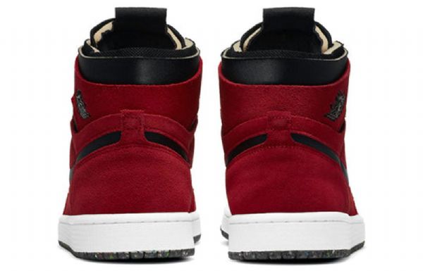 Nike Air Jordan 1 High Tops Zoom Komfort Retro Basketball Shoes Herre Rød