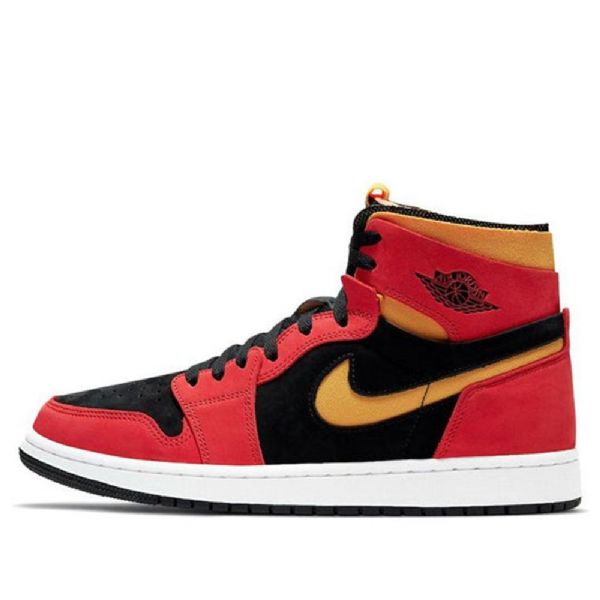 Nike Air Jordan 1 High Tops Zoom Komfort Retro Basketball Shoes Herre Rød