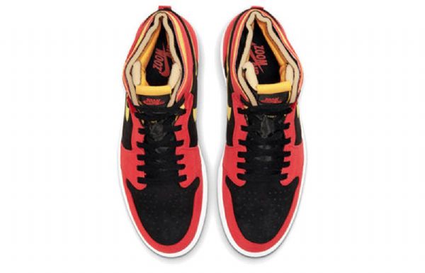 Nike Air Jordan 1 High Tops Zoom Komfort Retro Basketball Shoes Herre Rød