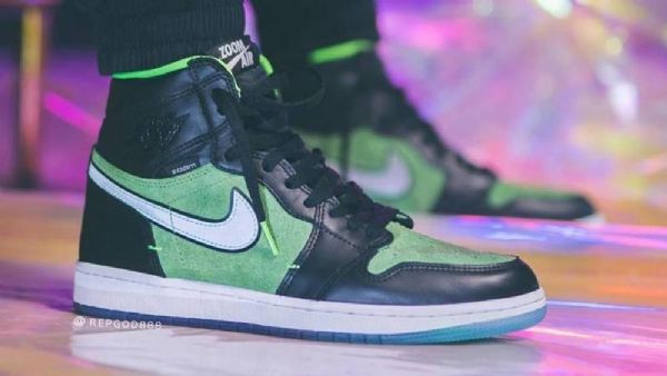 Nike Air Jordan 1 High Tops Zoom Rage Sko Herre Grønn