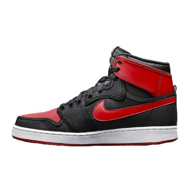 Nike Air Jordan 1 Ko Bred Sko Herre Svarte Rød