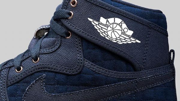 Nike Air Jordan 1 Ko High Tops Og Obsidian Sko Herre Marineblå