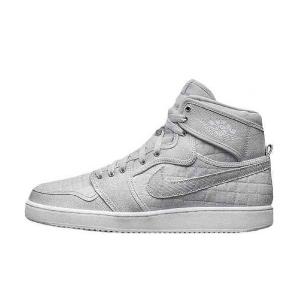 Nike Air Jordan 1 Ko High Tops Og Pure Platinum Sko Herre Grå