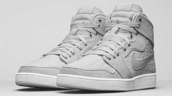 Nike Air Jordan 1 Ko High Tops Og Pure Platinum Sko Herre Grå
