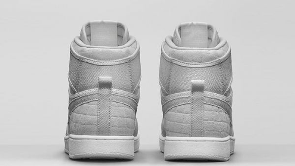 Nike Air Jordan 1 Ko High Tops Og Pure Platinum Sko Herre Grå