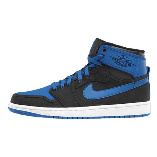 Nike Air Jordan 1 Ko High Tops Og Sko Herre Blå Svarte