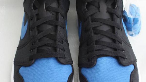 Nike Air Jordan 1 Ko High Tops Og Sko Herre Blå Svarte