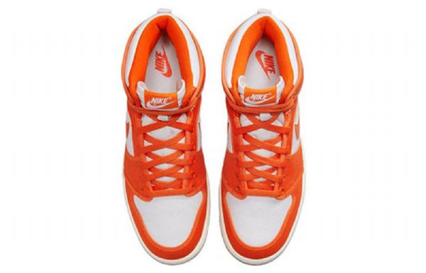 Nike Air Jordan 1 Ko High Tops Retro Basketball Shoes Herre Oransje Hvite