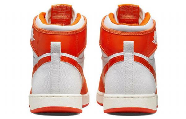 Nike Air Jordan 1 Ko High Tops Retro Basketball Shoes Herre Oransje Hvite
