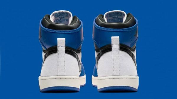Nike Air Jordan 1 Ko High Tops Storm Sko Dame Blå