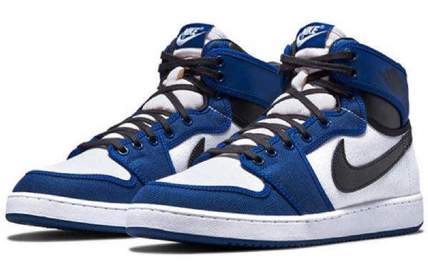 Nike Air Jordan 1 Ko Retro Basketball Shoes Herre Blå