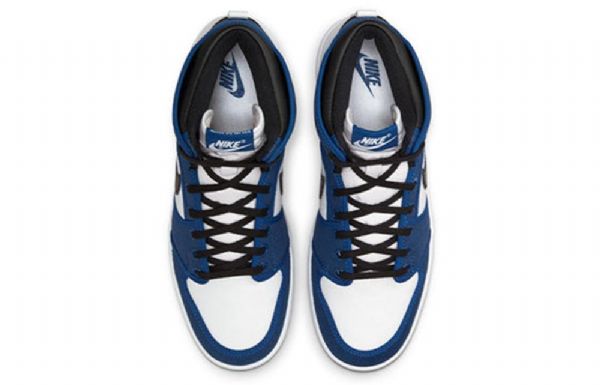 Nike Air Jordan 1 Ko Retro Basketball Shoes Herre Blå