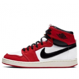 Nike Air Jordan 1 Ko Retro Basketball Shoes Herre Rød Hvite