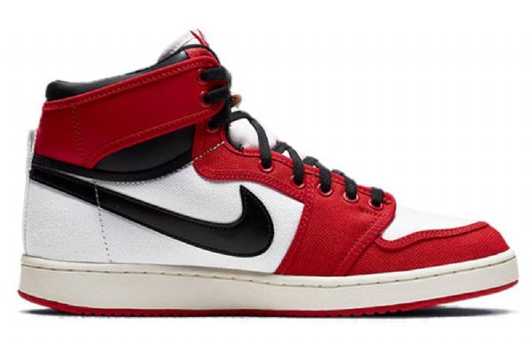 Nike Air Jordan 1 Ko Retro Basketball Shoes Herre Rød Hvite