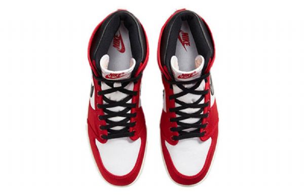 Nike Air Jordan 1 Ko Retro Basketball Shoes Herre Rød Hvite