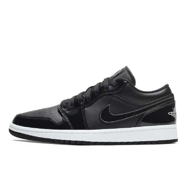 Nike Air Jordan 1 Low Tops All-star Sko Dame Svarte